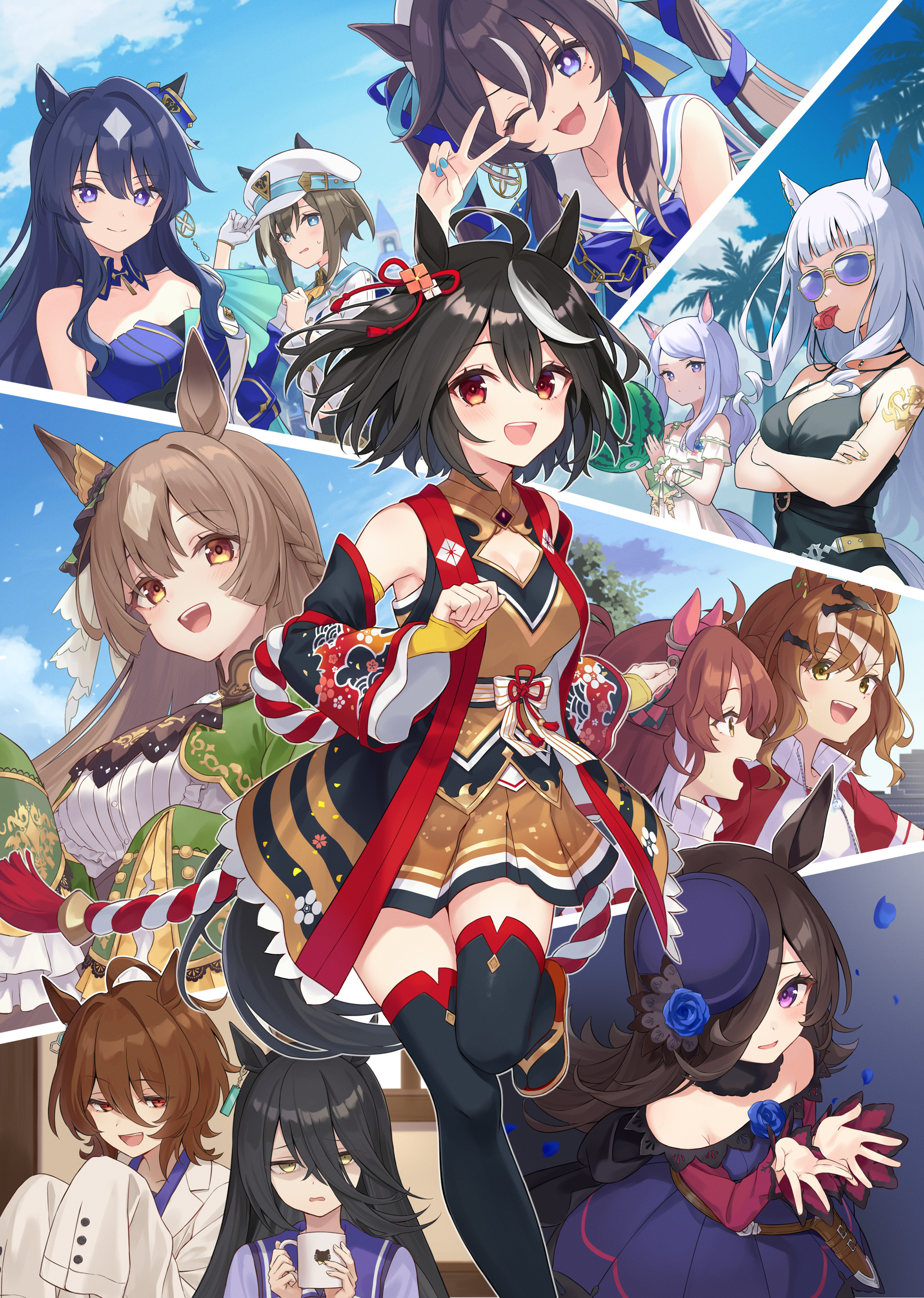 Azuuru Uma Musume Pretty Derby Agnes Tachyon Umamusume Cheval Grand